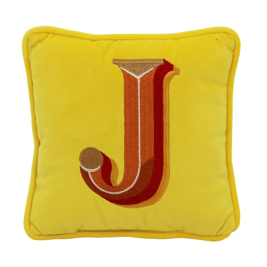 Monogram J Pillow by Ashland&#xAE;